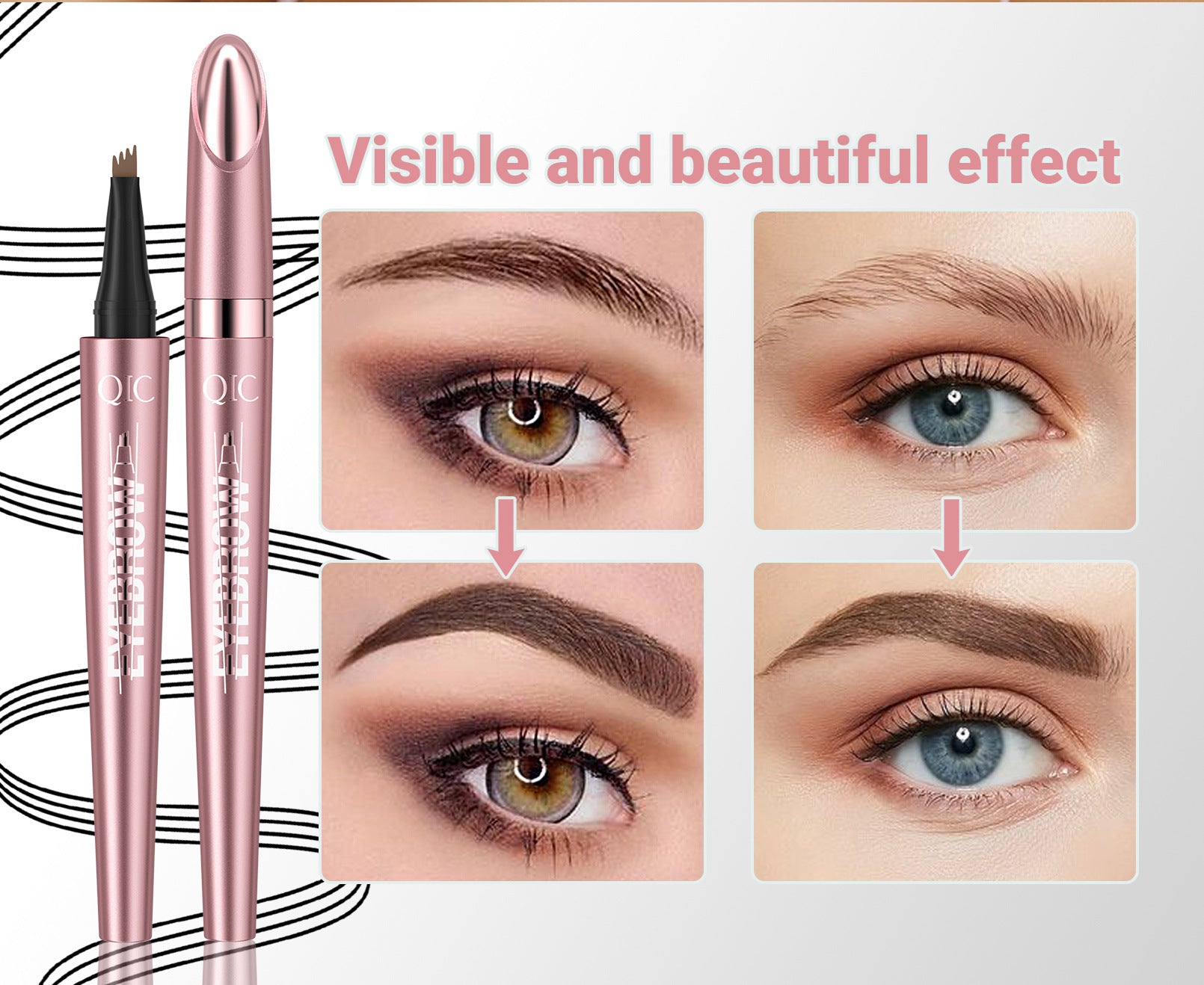 Waterproof Eyebrow Pencil